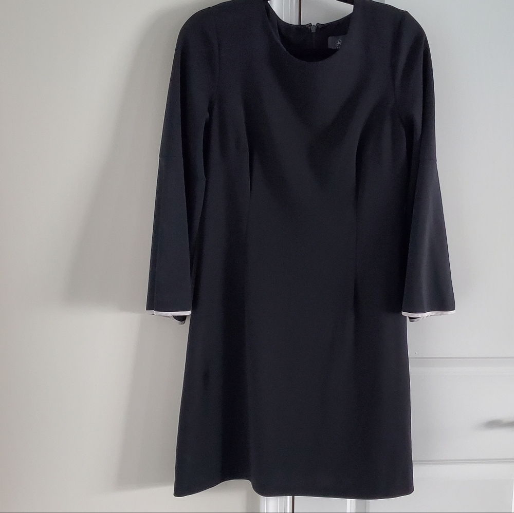 Adrianna Papell Bell Sleeved Dress